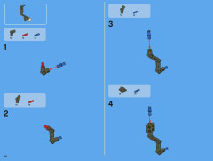 LEGO 8110 instructions page 80 – build guide