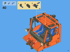 LEGO 8110 instructions page 83 – build guide