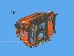 LEGO 8110 instructions page 14 – build guide