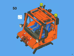 LEGO 8110 instructions page 15 – build guide