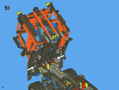 LEGO 8110 instructions page 16 – build guide