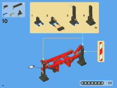 LEGO 8110 instructions page 38 – build guide