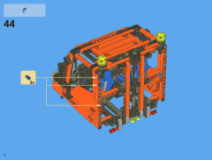 LEGO 8110 instructions page 4 – build guide
