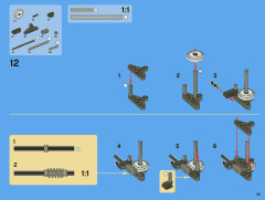 LEGO 8110 instructions page 43 – build guide
