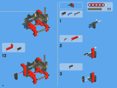 LEGO 8110 instructions page 44 – build guide