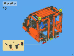 LEGO 8110 instructions page 5 – build guide