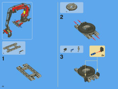 LEGO 8110 instructions page 50 – build guide