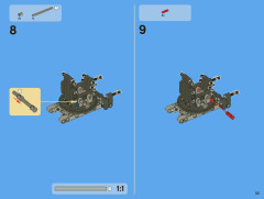 LEGO 8110 instructions page 53 – build guide