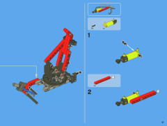 LEGO 8110 instructions page 57 – build guide