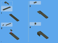LEGO 8110 instructions page 6 – build guide