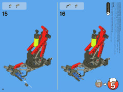 LEGO 8110 instructions page 60 – build guide