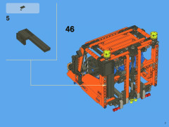 LEGO 8110 instructions page 7 – build guide