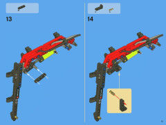 LEGO 8110 instructions page 11 – build guide