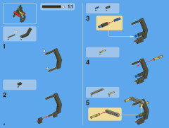 LEGO 8110 instructions page 14 – build guide