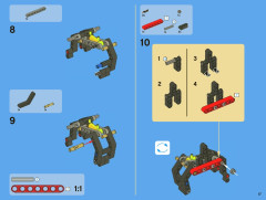 LEGO 8110 instructions page 17 – build guide