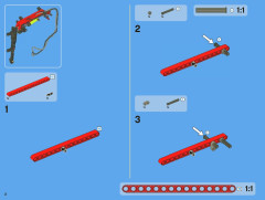 LEGO 8110 instructions page 2 – build guide