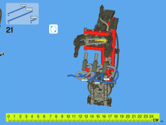 LEGO 8110 instructions page 23 – build guide