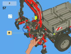 LEGO 8110 instructions page 27 – build guide
