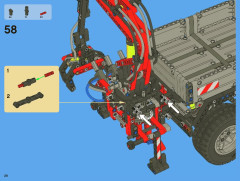 LEGO 8110 instructions page 28 – build guide