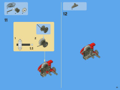 LEGO 8110 instructions page 33 – build guide