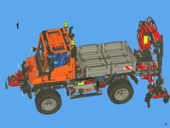 LEGO 8110 instructions page 39 – build guide