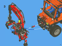 LEGO 8110 instructions page 41 – build guide