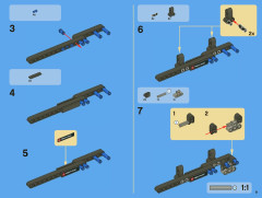 LEGO 8110 instructions page 9 – build guide