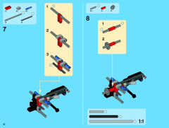 LEGO 8110 instructions page 12 – build guide