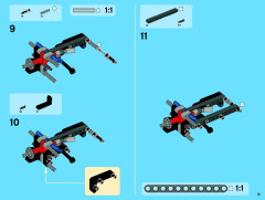LEGO 8110 instructions page 13 – build guide