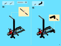 LEGO 8110 instructions page 15 – build guide