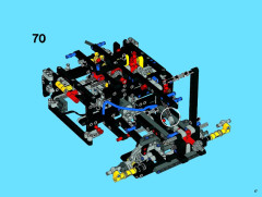 LEGO 8110 instructions page 17 – build guide