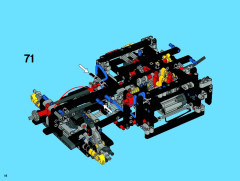 LEGO 8110 instructions page 18 – build guide