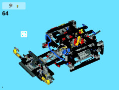 LEGO 8110 instructions page 2 – build guide