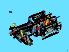 LEGO 8110 instructions page 21 – build guide