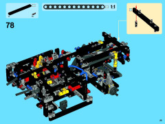 LEGO 8110 instructions page 25 – build guide