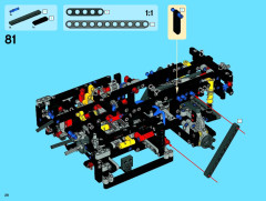 LEGO 8110 instructions page 28 – build guide