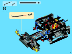 LEGO 8110 instructions page 3 – build guide