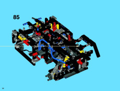 LEGO 8110 instructions page 34 – build guide