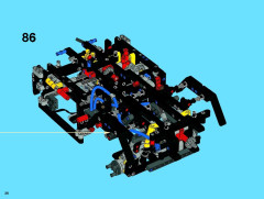 LEGO 8110 instructions page 36 – build guide