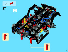 LEGO 8110 instructions page 37 – build guide