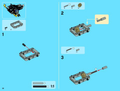 LEGO 8110 instructions page 38 – build guide