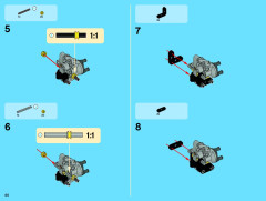 LEGO 8110 instructions page 44 – build guide