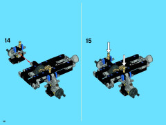 LEGO 8110 instructions page 46 – build guide