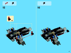 LEGO 8110 instructions page 47 – build guide