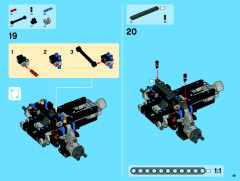 LEGO 8110 instructions page 49 – build guide