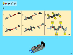 LEGO 8110 instructions page 55 – build guide