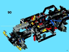 LEGO 8110 instructions page 57 – build guide