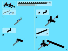 LEGO 8110 instructions page 61 – build guide