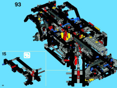 LEGO 8110 instructions page 66 – build guide