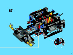 LEGO 8110 instructions page 7 – build guide